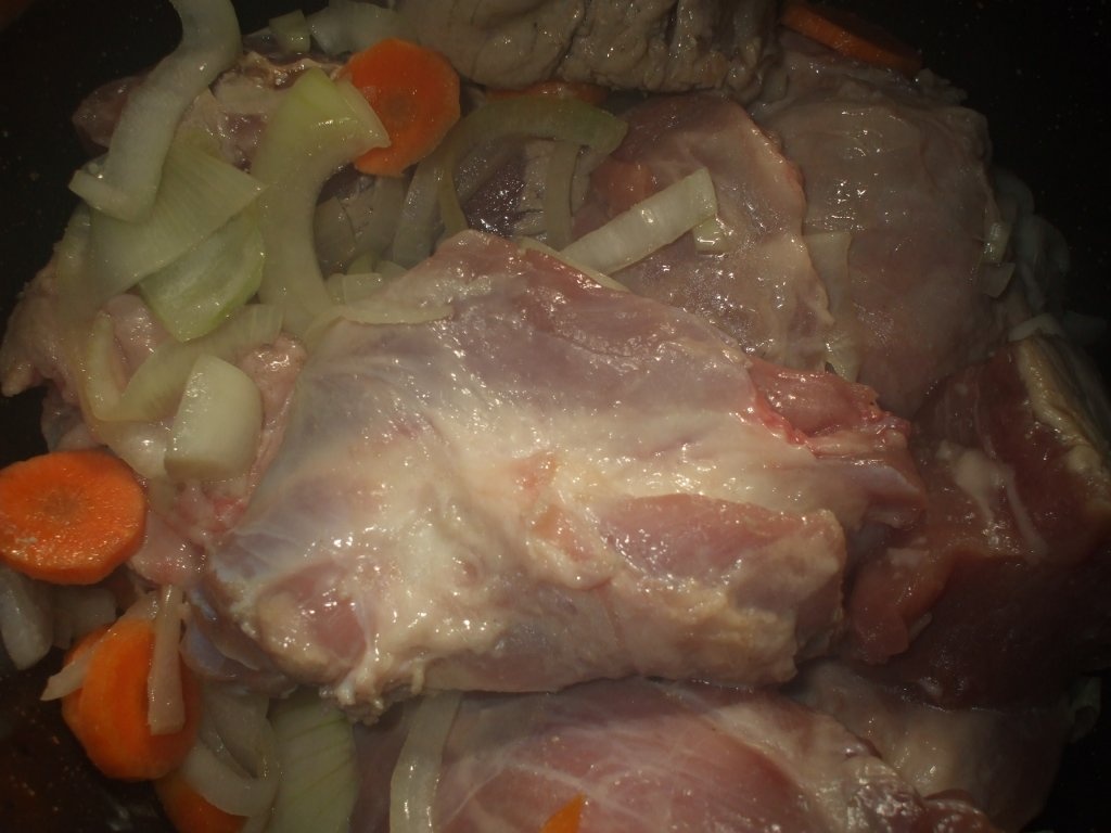 Friptura inabusita din carne de porc si vitel