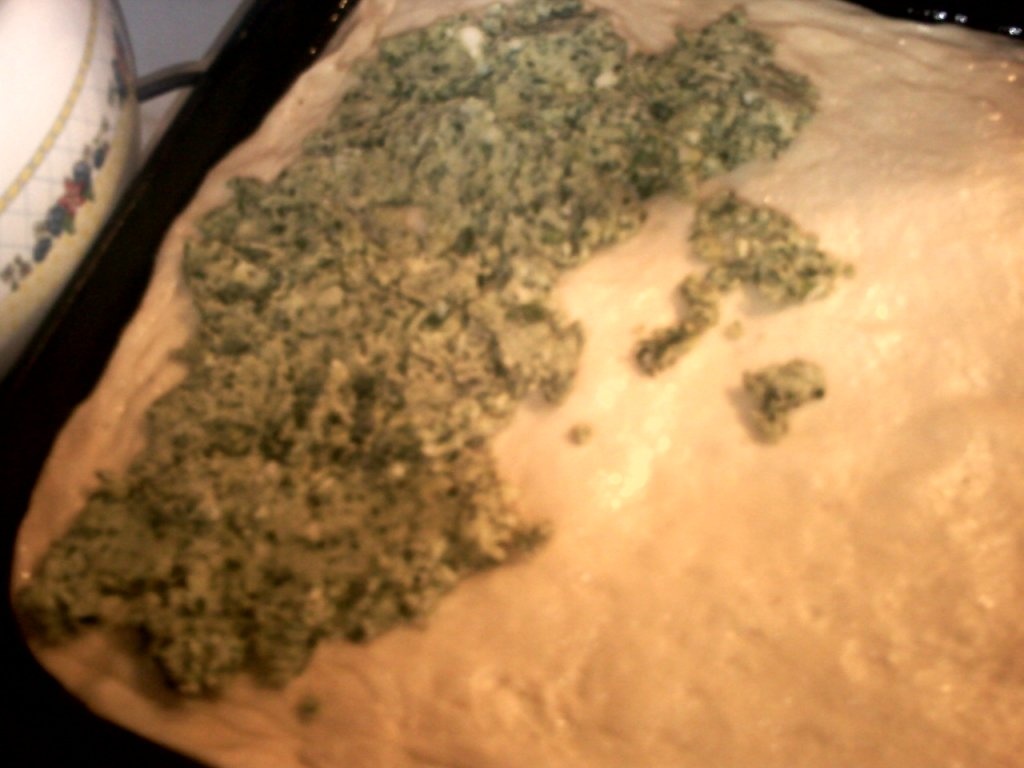 Placinta cu spanac si branza de oaie