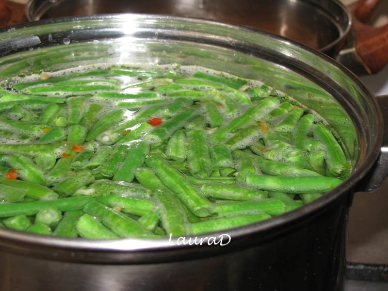 Salata de pui cu caise si pastai verzi