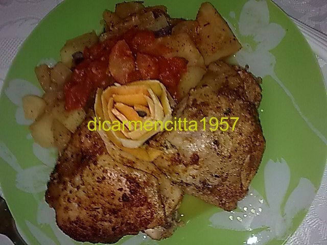 Tajine cu legume si citrice