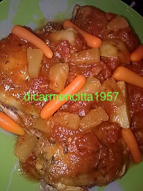 Tajine cu legume si citrice