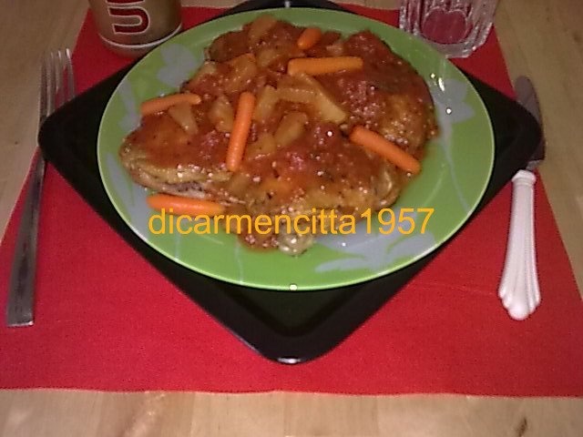 Tajine cu legume si citrice