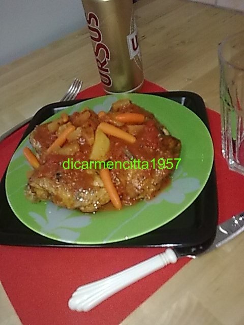 Tajine cu legume si citrice