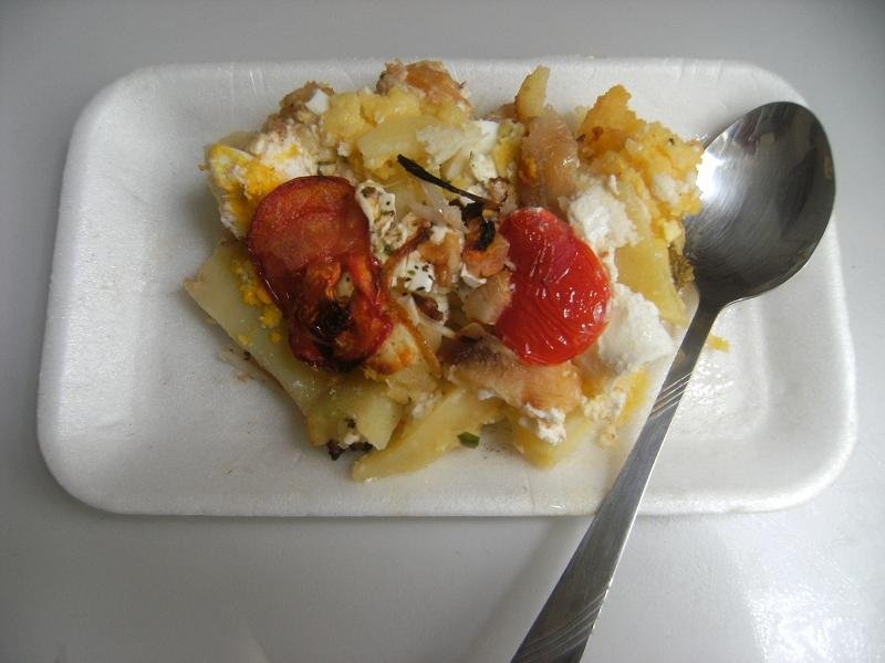 Cartofi cu jumari la cuptor