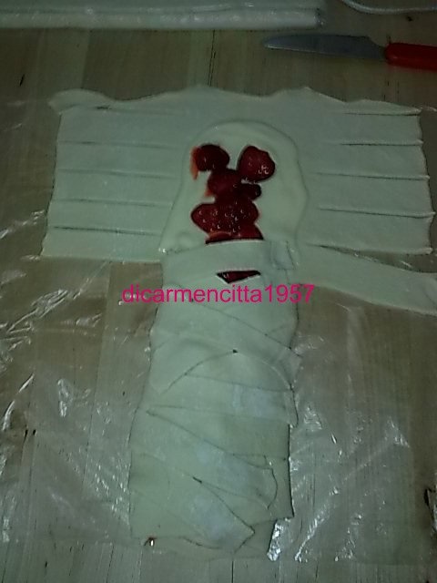 Creme Ole cu capsuni in foietaj