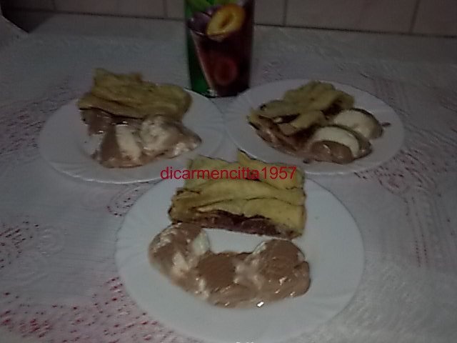 Creme Ole cu capsuni in foietaj