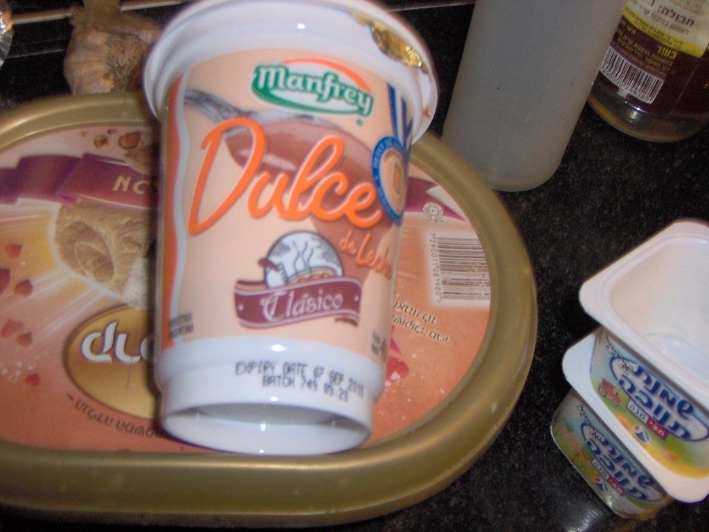 Prajitura rece cu Dulce de leche