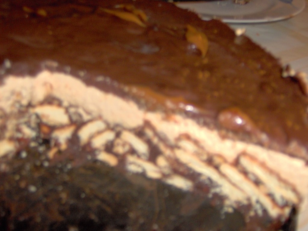 Prajitura rece cu Dulce de leche