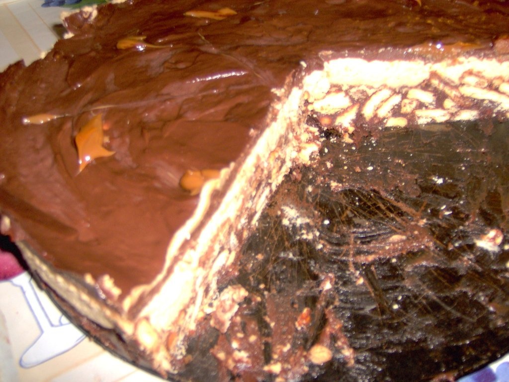 Prajitura rece cu Dulce de leche