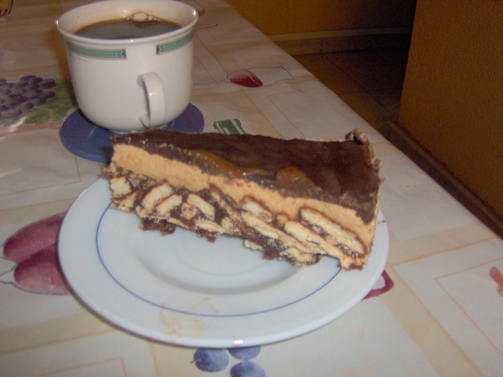 Prajitura rece cu Dulce de leche