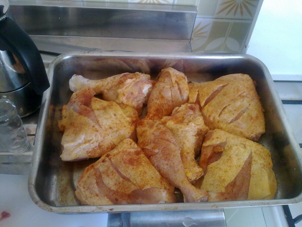 Pulpe de pui la cuptor