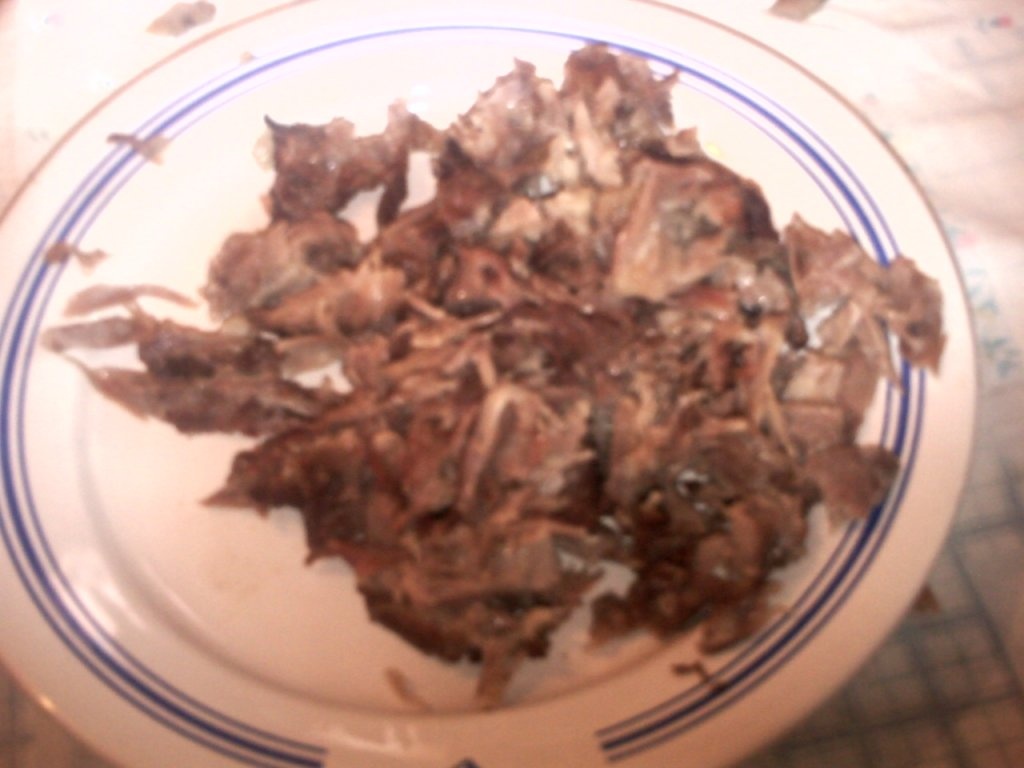 Zama acra din spinare de porc afumata