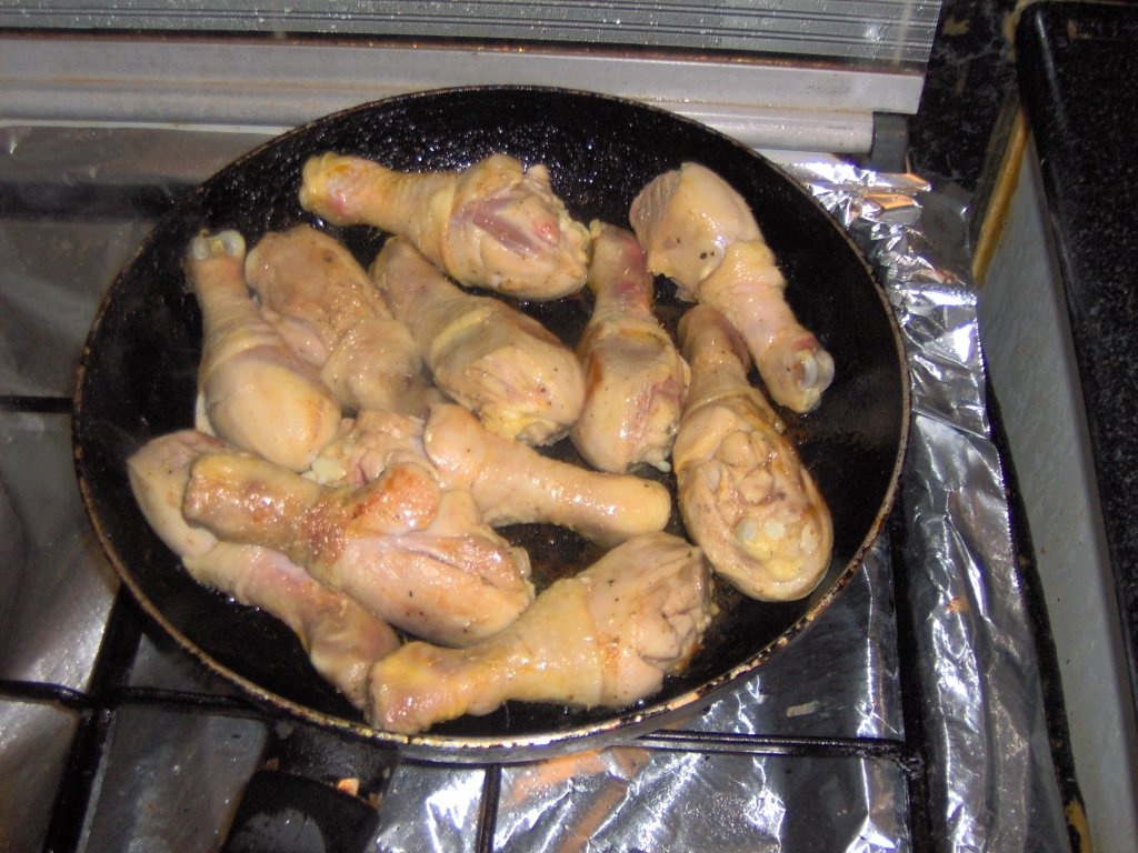 Copanele de pasare in sos de chili