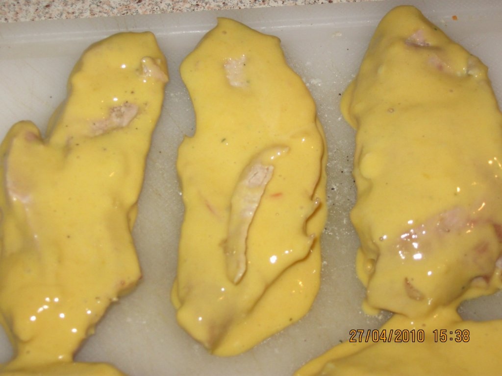 Piept de pui "tavalit" prin ierburi aromate