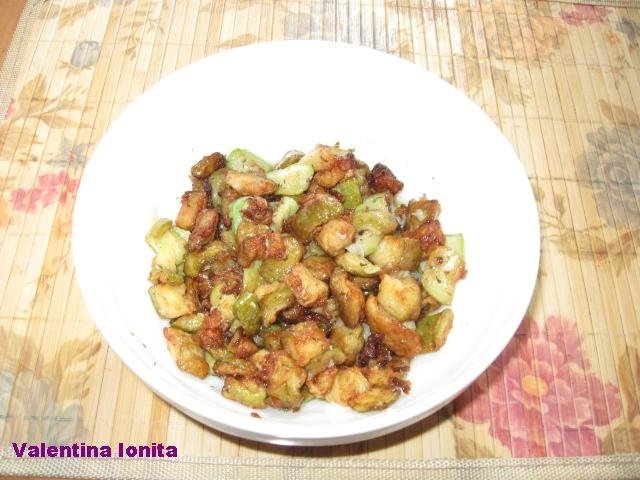 Dovlecei prajiti de post