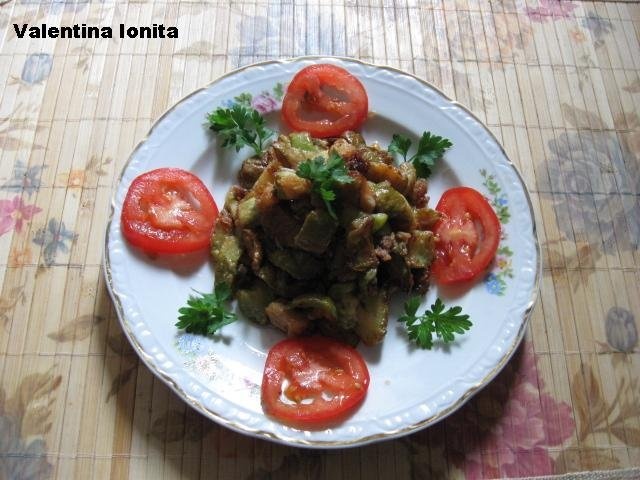 Dovlecei prajiti de post