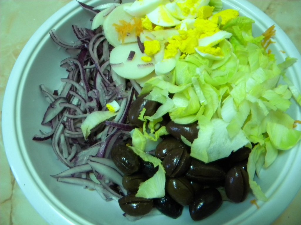 Salata de macrou afumat