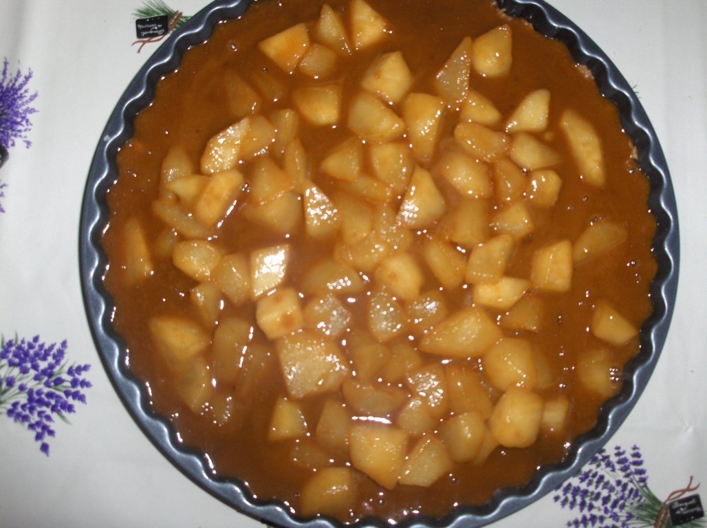 Tarta de biscuiti cu pere(Tarte de Pêra)