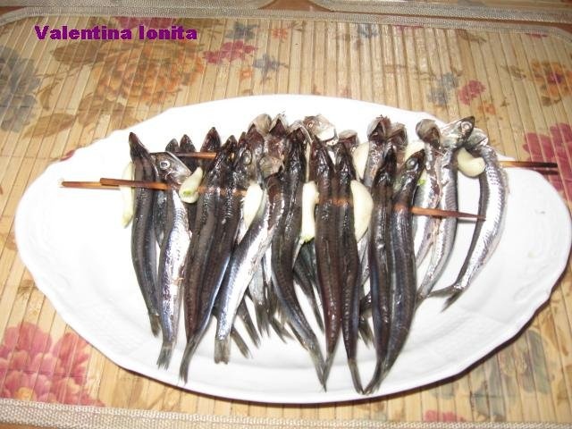 Ceatal la grill (gratar) cu sos alb