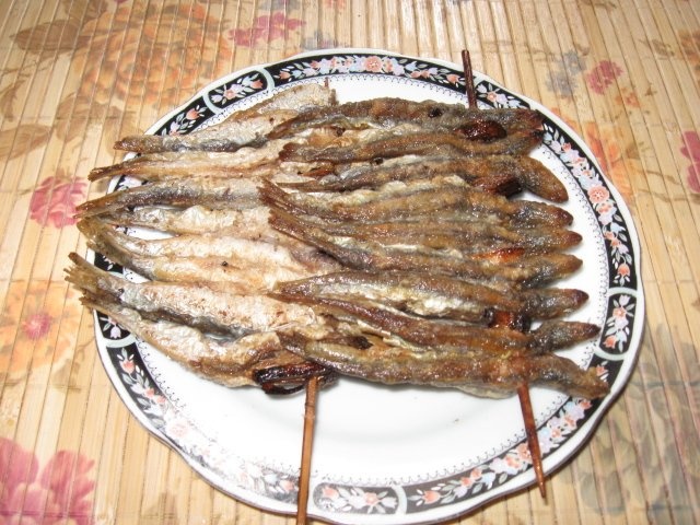 Ceatal prajit cu mujdei de usturoi