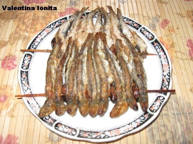 Ceatal prajit cu mujdei de usturoi