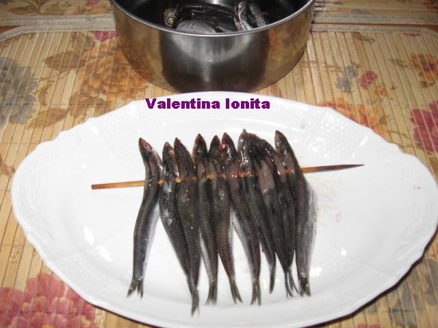 Ceatal prajit cu mujdei de usturoi