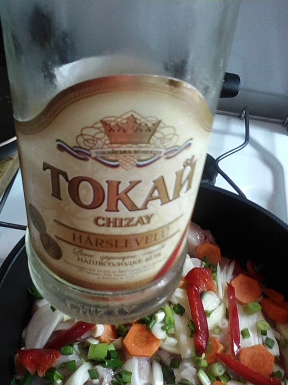 Mix de legume cu piept de pui