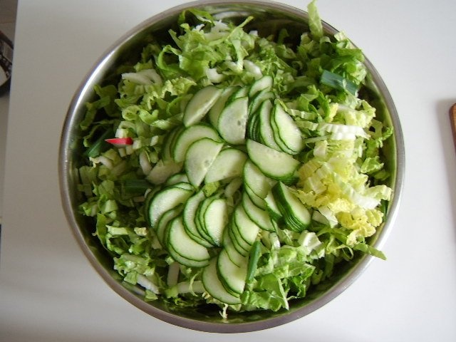 Salata simpla de primavara