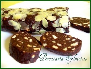 Salam de biscuiţi reţetă