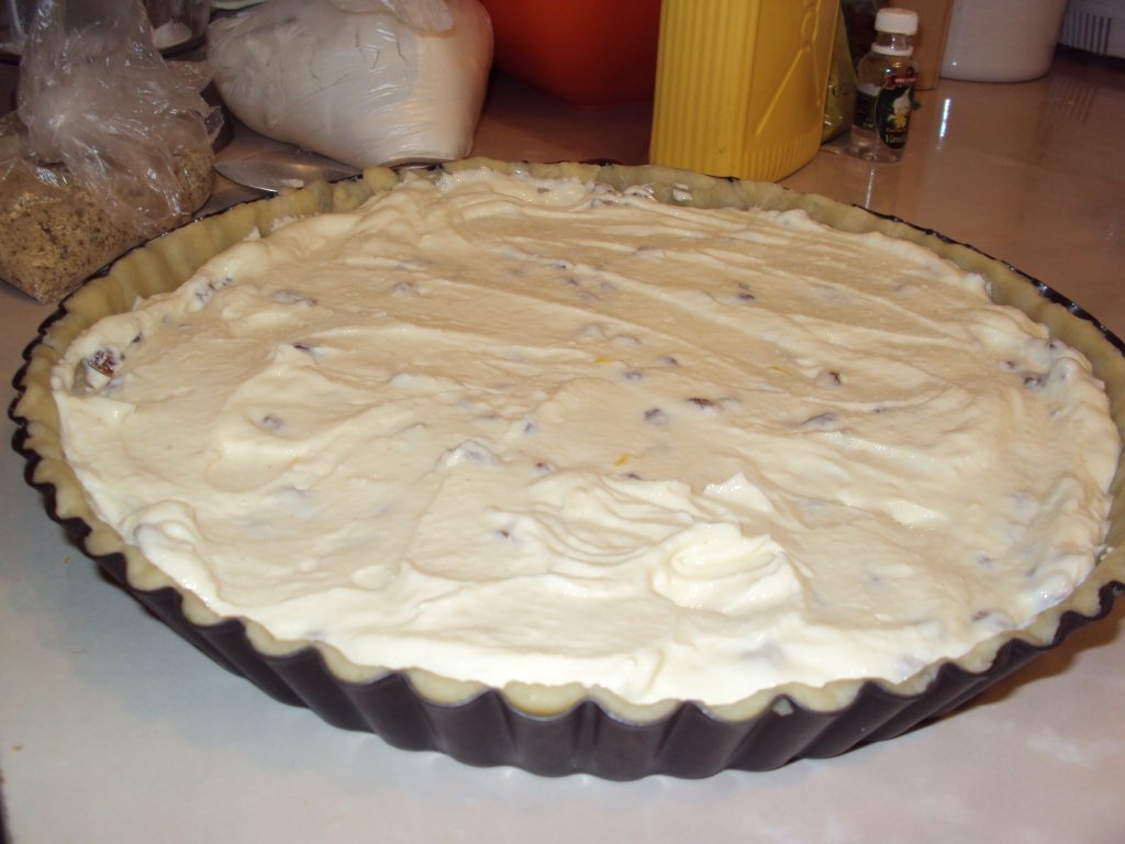 Placinta americana cu branza dulce