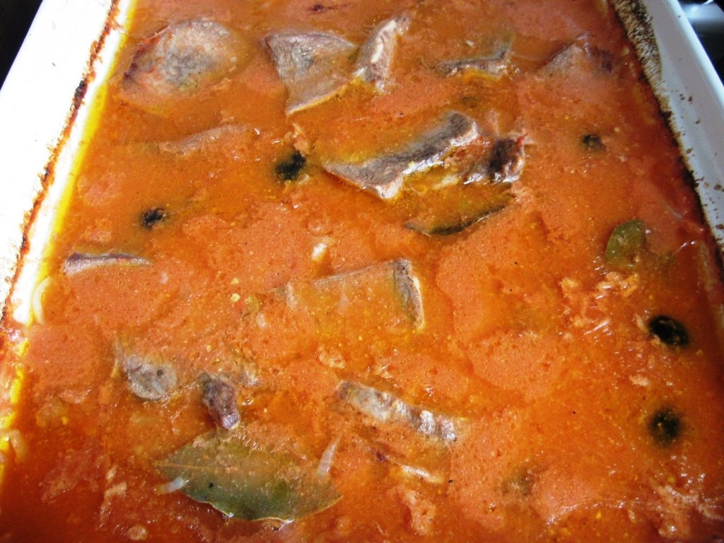 Mancare de limba cu  masline