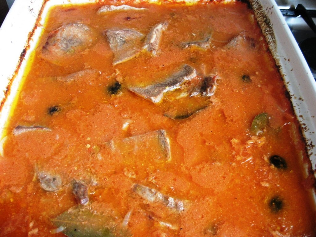 Mancare de limba cu  masline