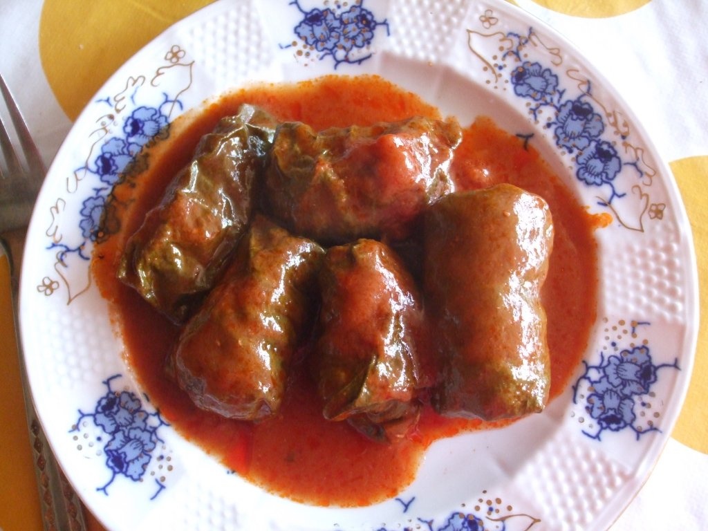 Sarmalute in foi de vita