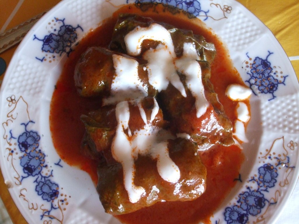 Sarmalute in foi de vita