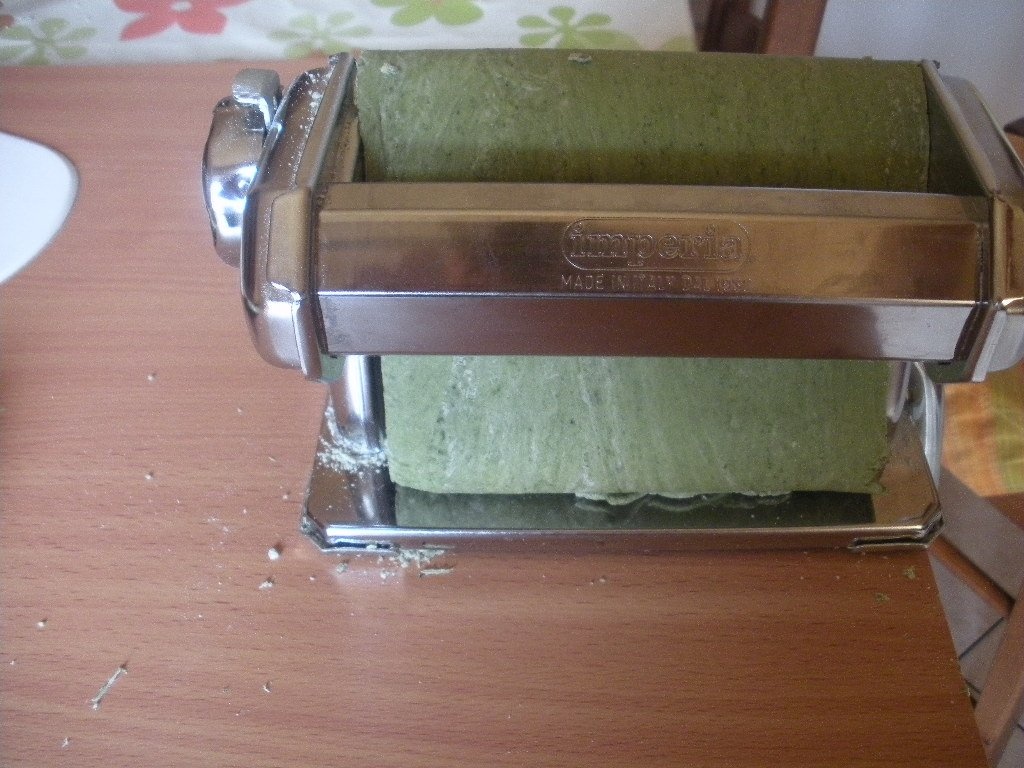 Palarii de pasta cu spanac