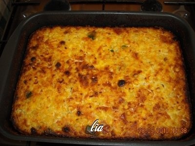 Budinca de paste cu branza