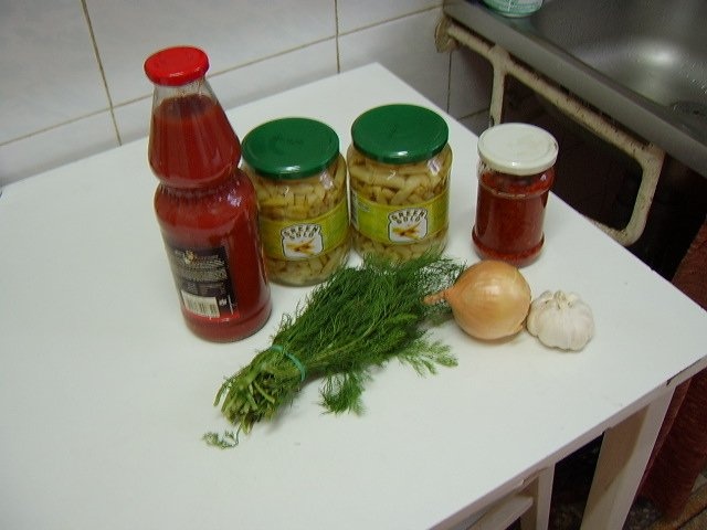 Mancare de fasole galbena