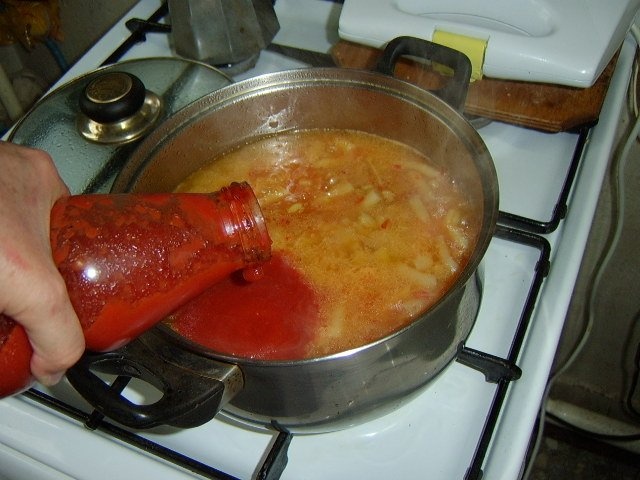 Mancare de fasole galbena