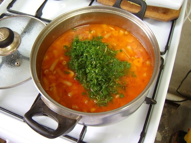 Mancare de fasole galbena