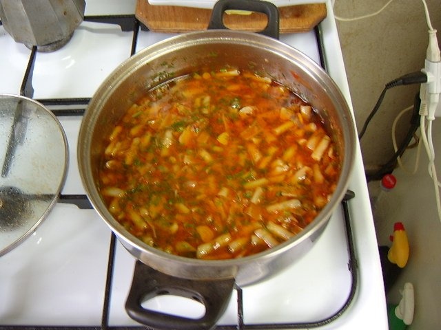 Mancare de fasole galbena