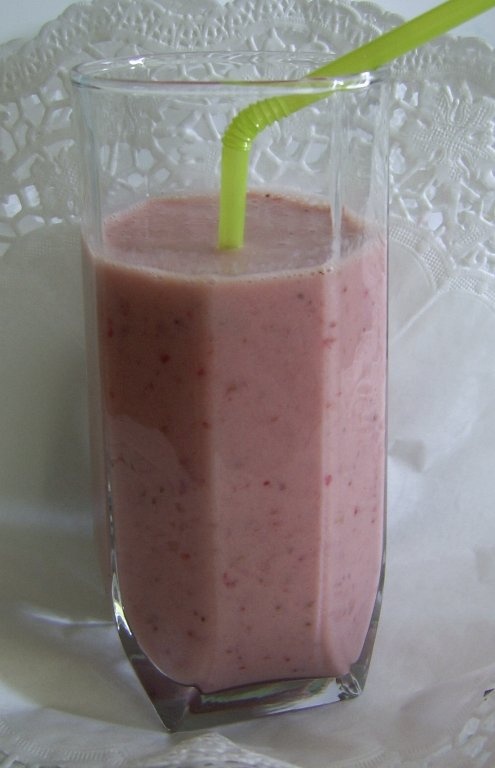 Milk Shake cu capsuni