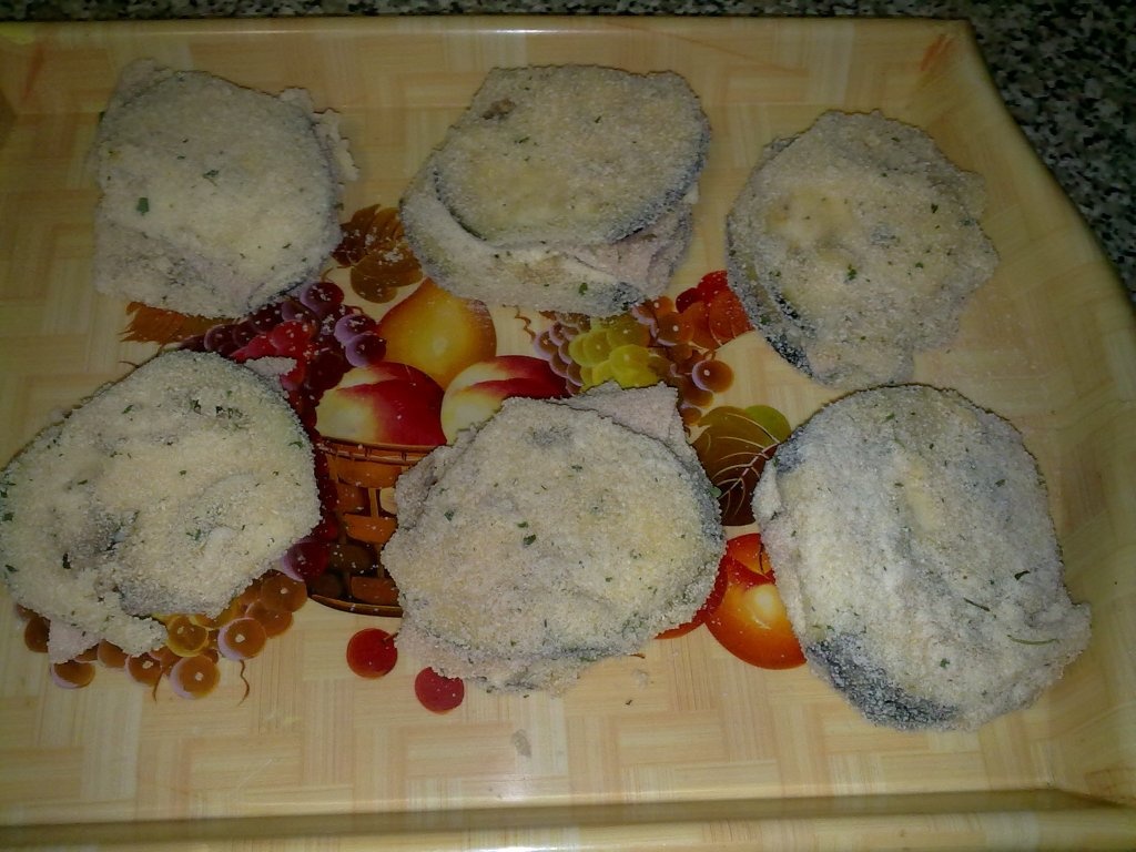 San Jacobo de berenjena.