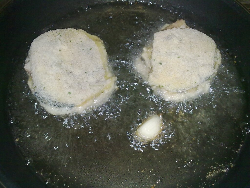 San Jacobo de berenjena.