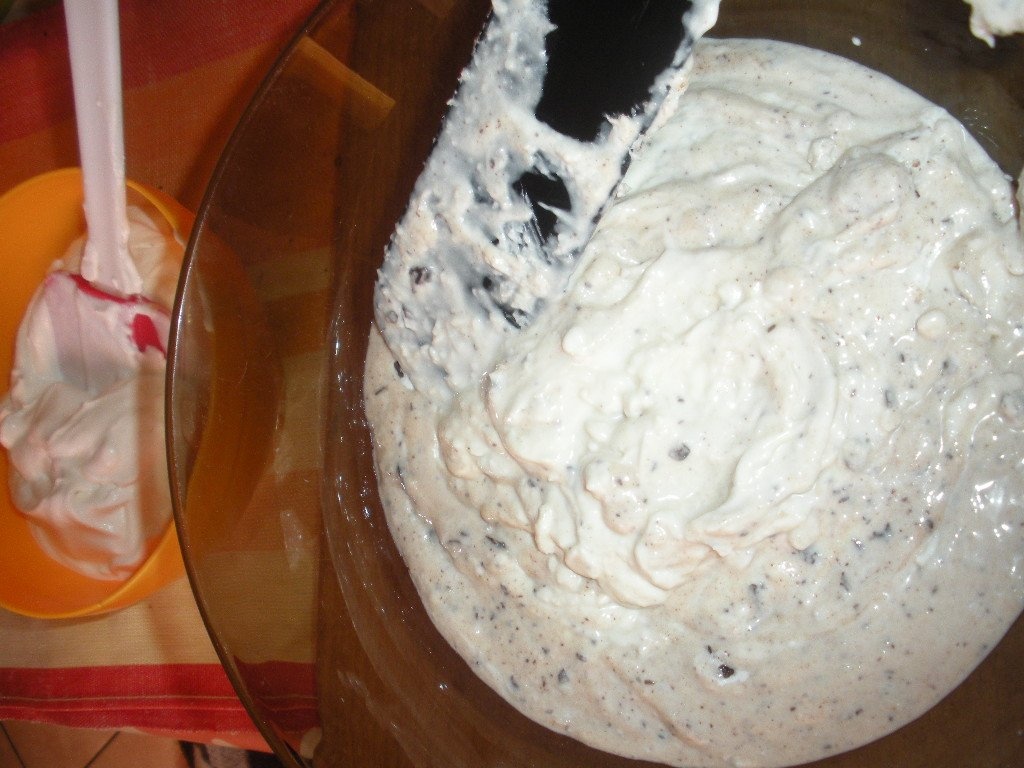 Cheesecake cu ciocolata  si cocos