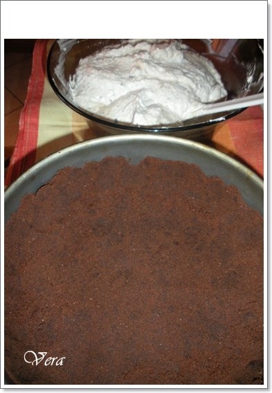 Cheesecake cu ciocolata  si cocos