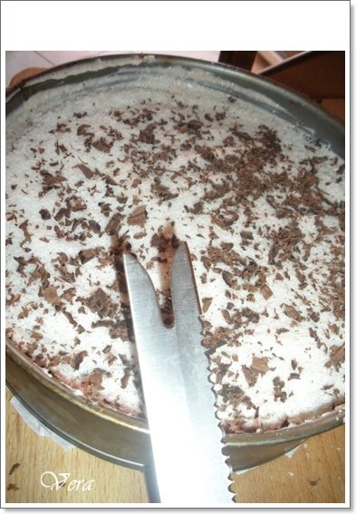 Cheesecake cu ciocolata  si cocos