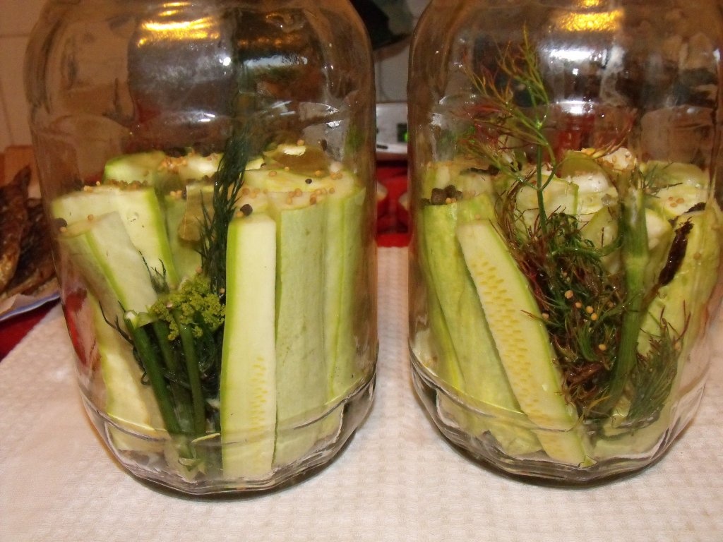 Dovlecei murati de vara