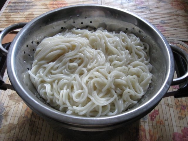 Spaghete cu legume - de post