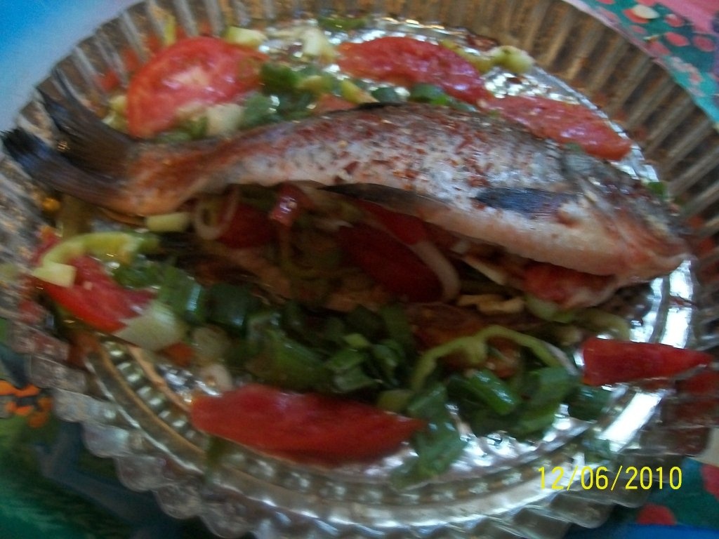 Peste umplut cu legume