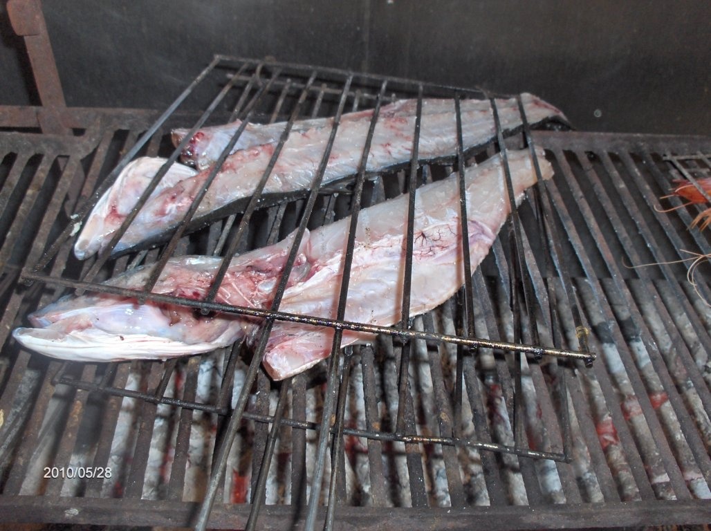 Sea Bass la grill cu legume